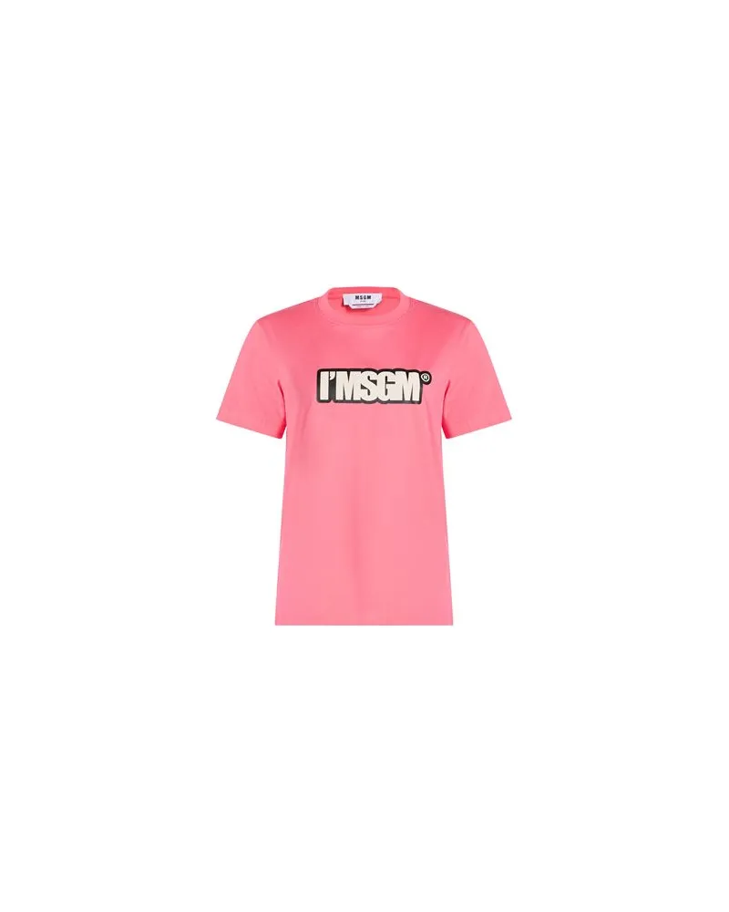 MSGM TOPS - T-shirtsauf YOOX.COM Fuchsia