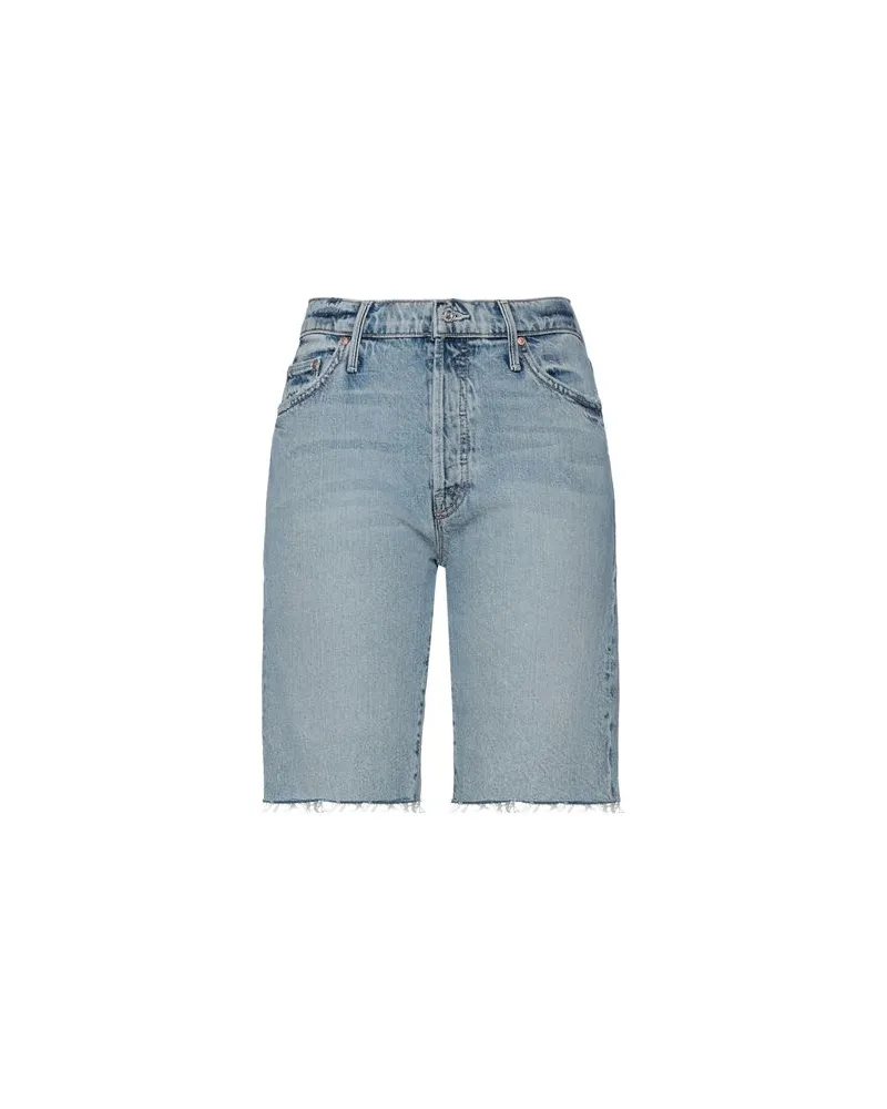 Mother HOSEN & RÖCKE - Jeansshortsauf YOOX.COM Blau