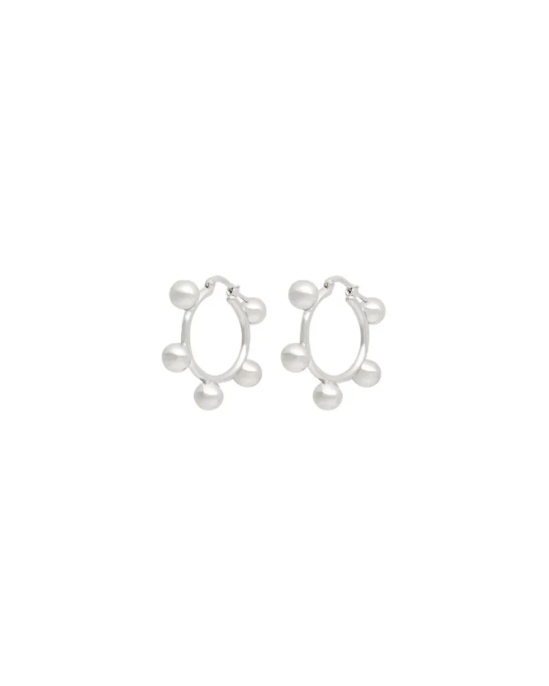 Jil Sander SCHMUCK und UHREN - Ohrringeauf YOOX.COM Silber