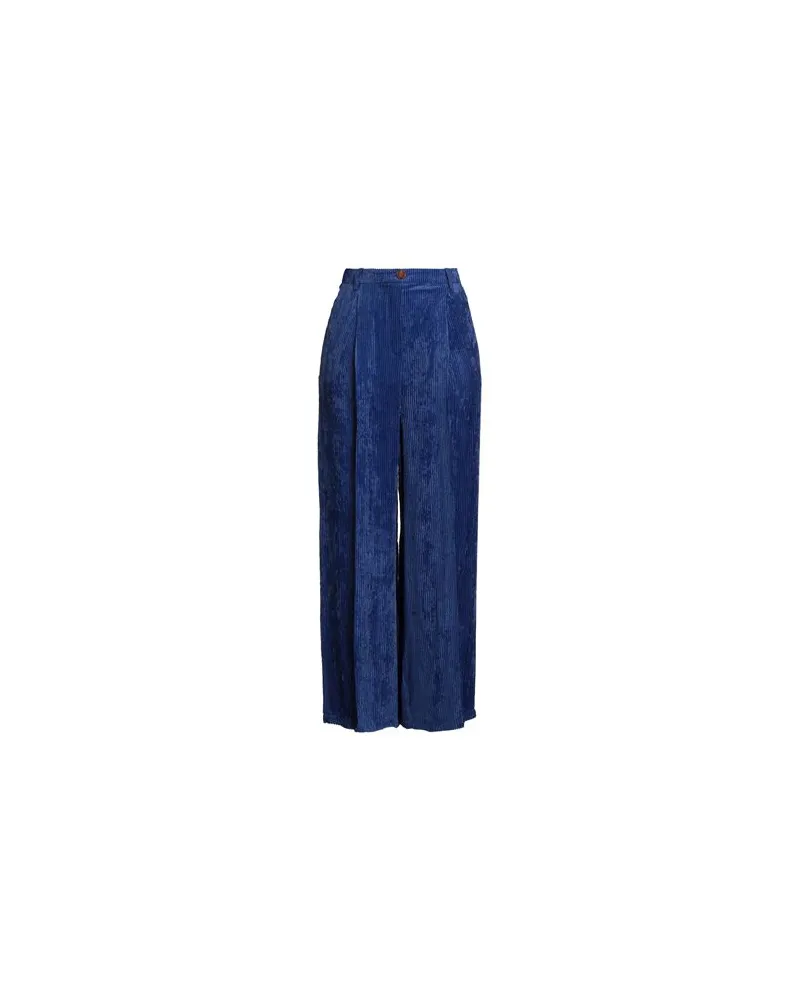 ALYSI CRÈME - HOSEN & RÖCKE - Hosenauf YOOX.COM Blau