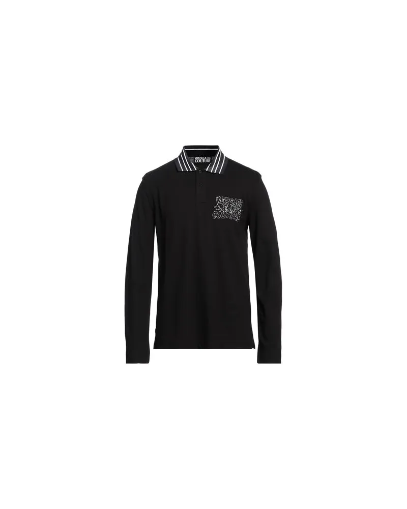 Versace Jeans TOPS - Poloshirtsauf YOOX.COM Schwarz