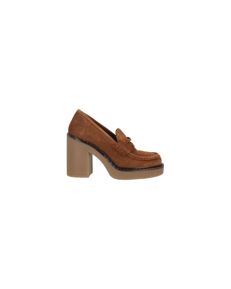 OROSCURO SCHUHE - Mokassinsauf YOOX.COM Braun