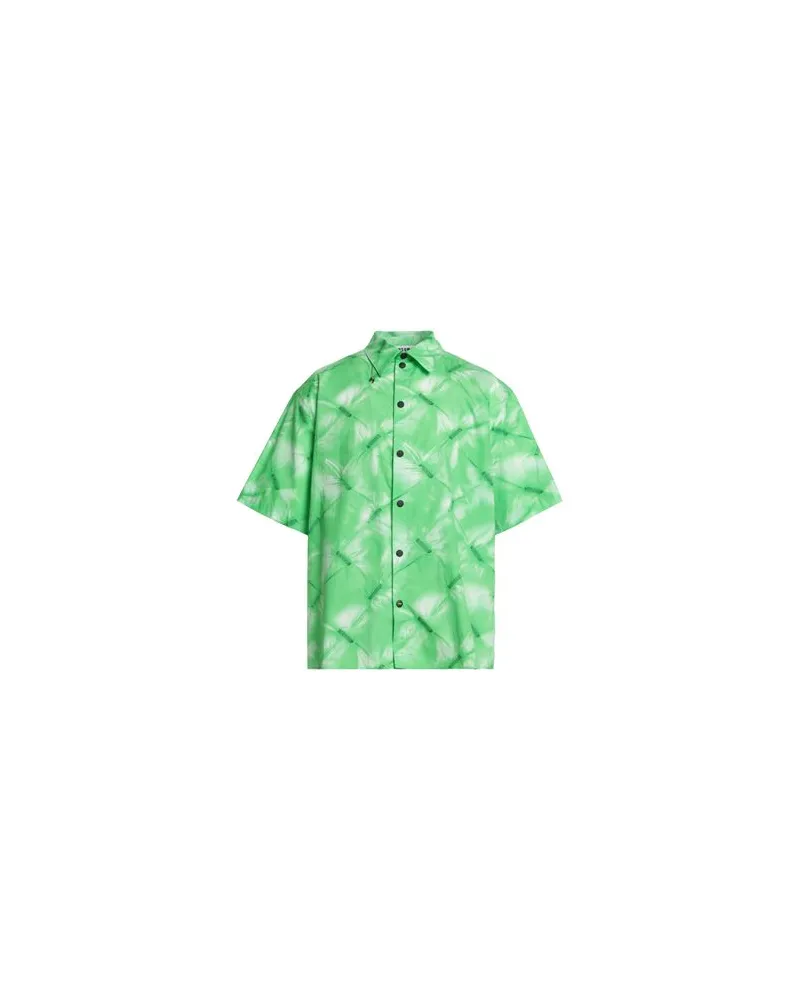 MSGM TOPS - Hemdenauf YOOX.COM Grün