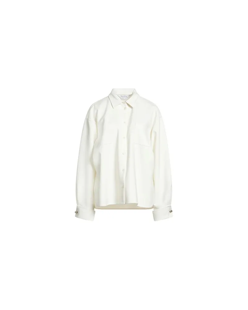 Max Mara TOPS - Hemdenauf YOOX.COM Elfenbein
