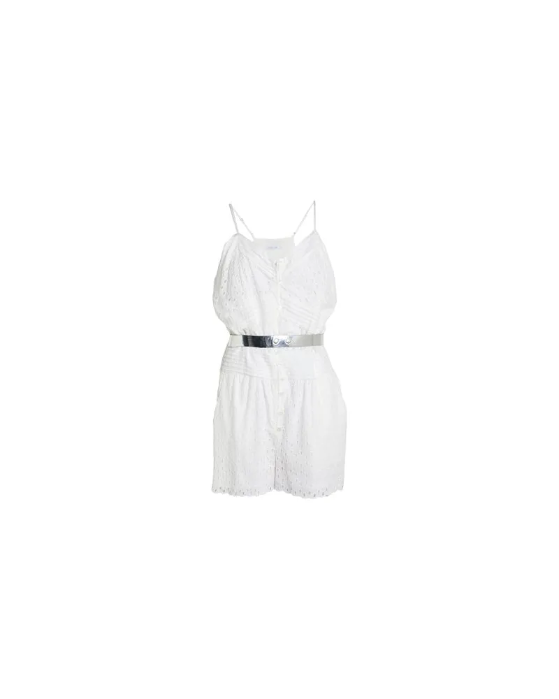 Patrizia Pepe OVERALLS - Playsuitsauf YOOX.COM Weiß