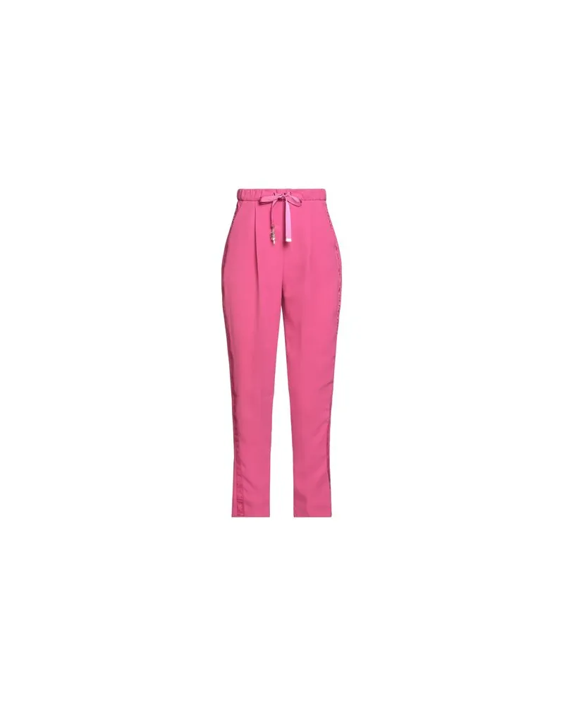 Elisabetta Franchi HOSEN & RÖCKE - Hosenauf YOOX.COM Fuchsia