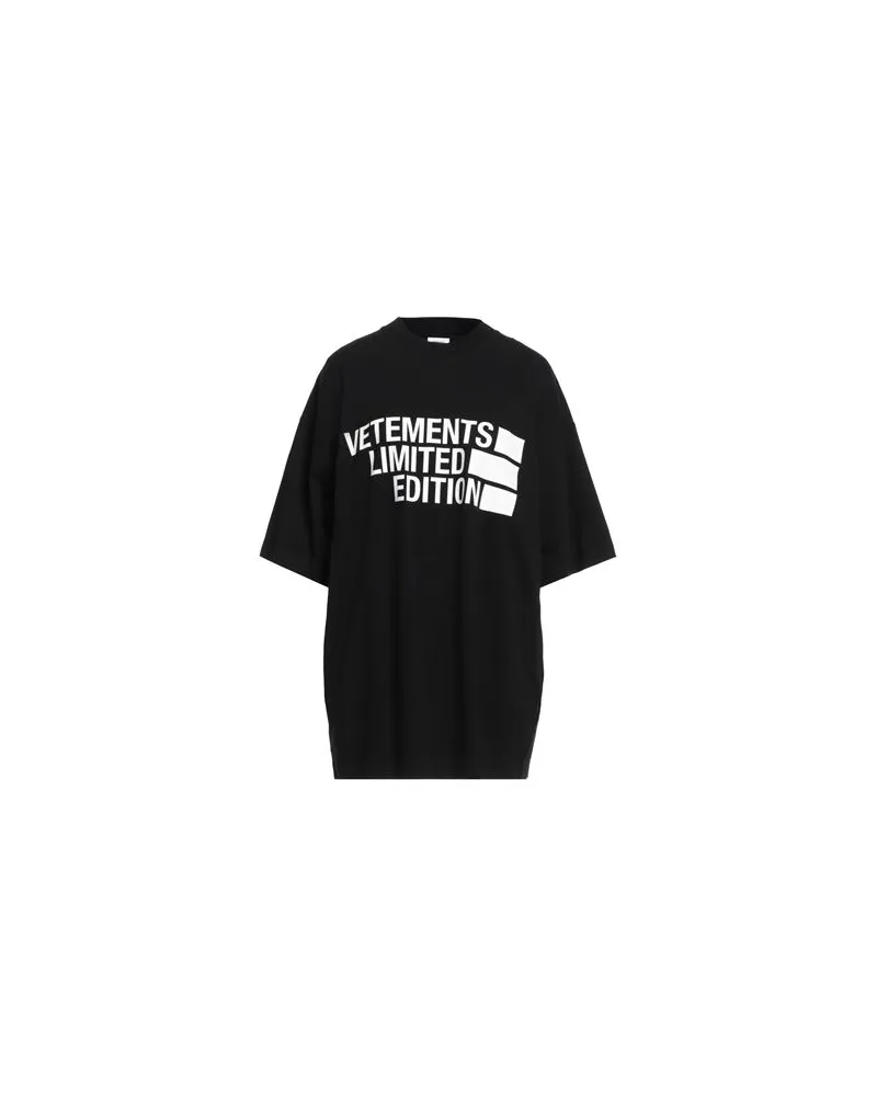 VETEMENTS TOPS - T-shirtsauf YOOX.COM Schwarz