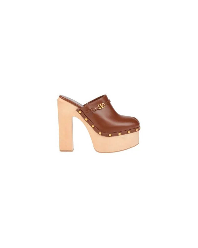 Valentino Garavani SCHUHE - Mules & Clogsauf YOOX.COM Braun