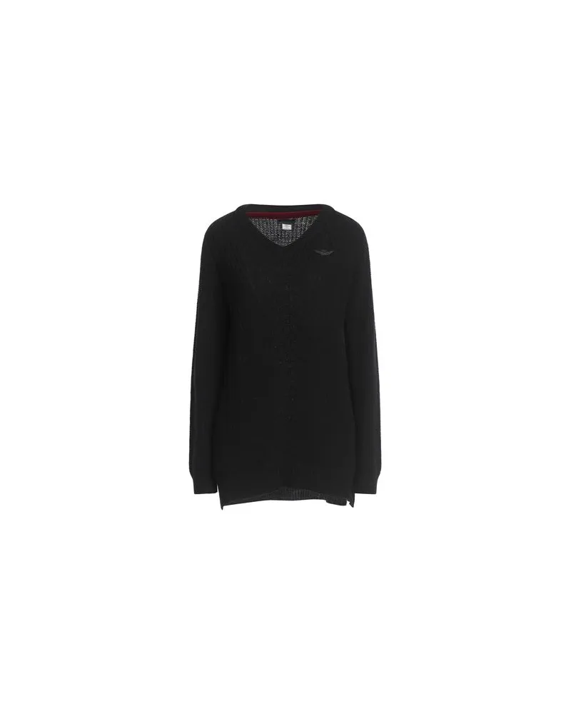 Aeronautica Militare STRICKWAREN - Pulloverauf YOOX.COM Schwarz