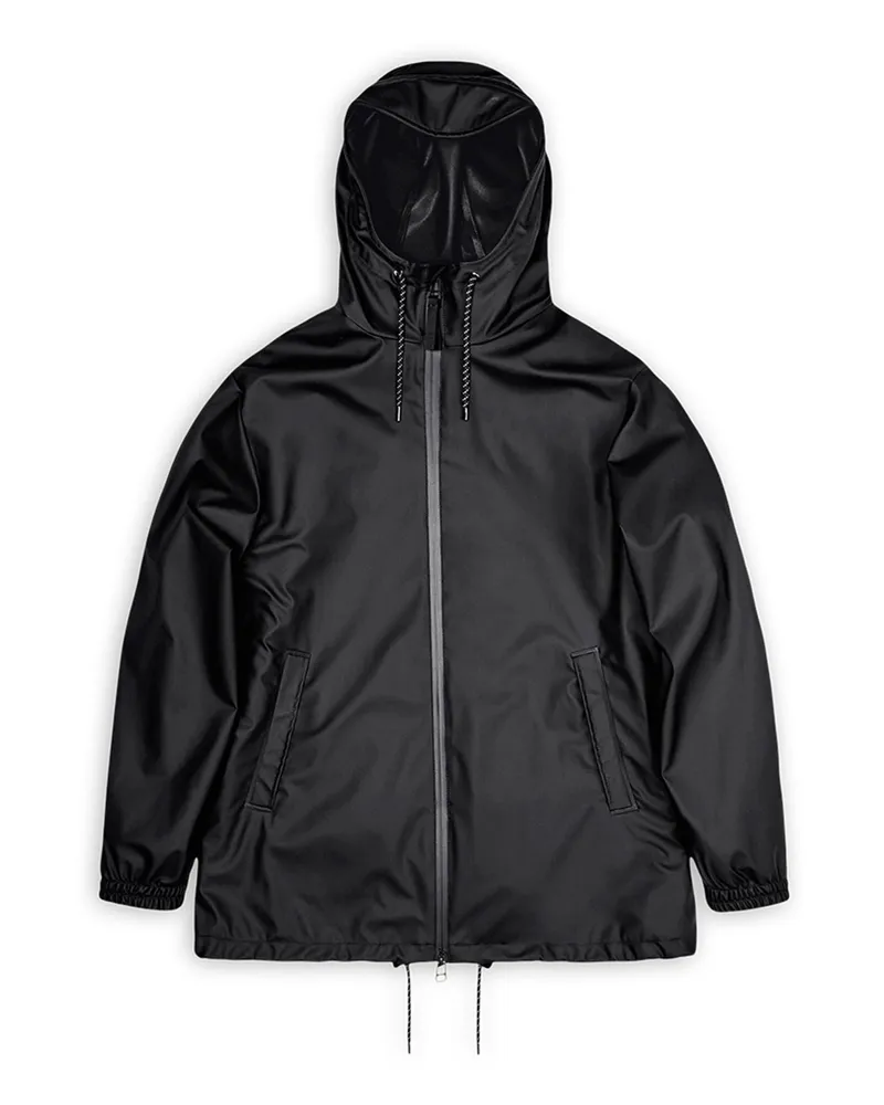 RAINS Jacke, Mantel & Trenchcoat Schwarz