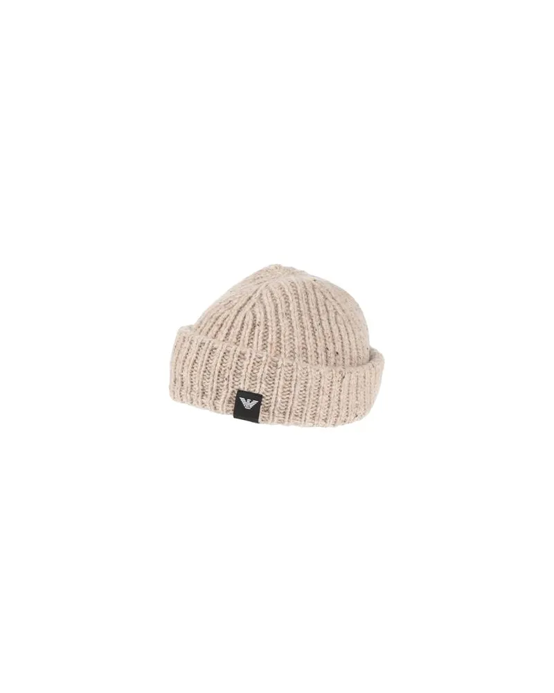 Emporio Armani ACCESSOIRES - Mützen & Hüteauf YOOX.COM Beige