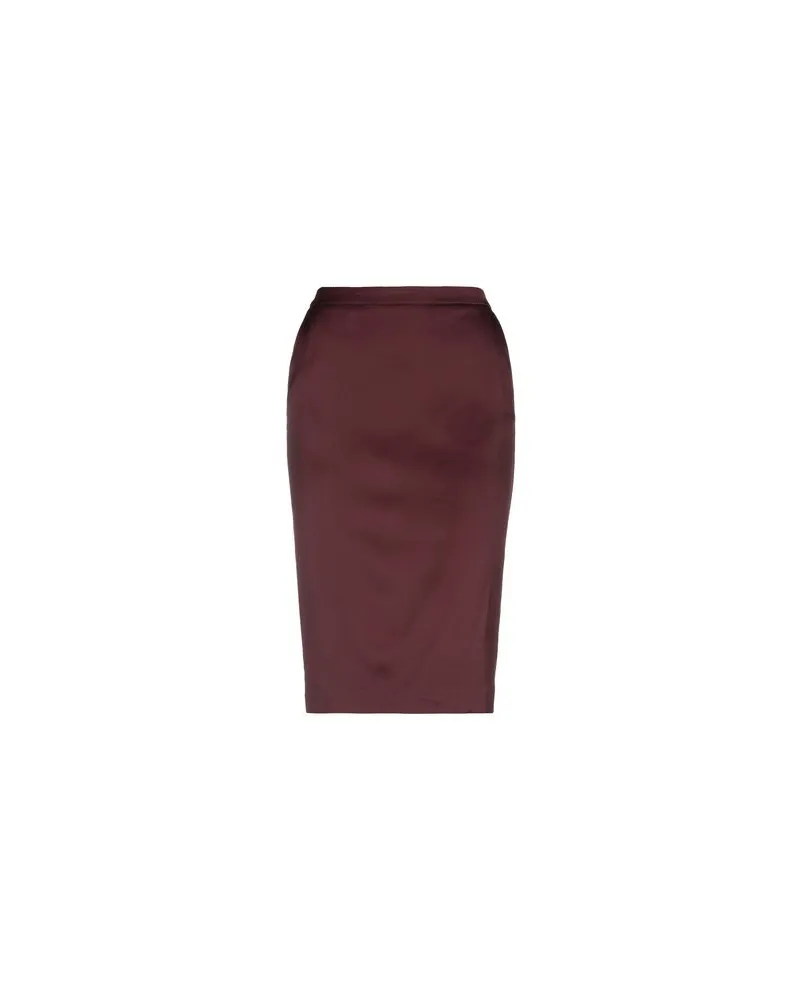 Aglini HOSEN & RÖCKE - Midi-Röckeauf YOOX.COM Bordeaux