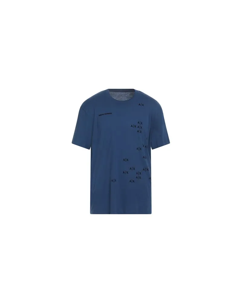 Armani Exchange TOPS - T-shirtsauf YOOX.COM Blau