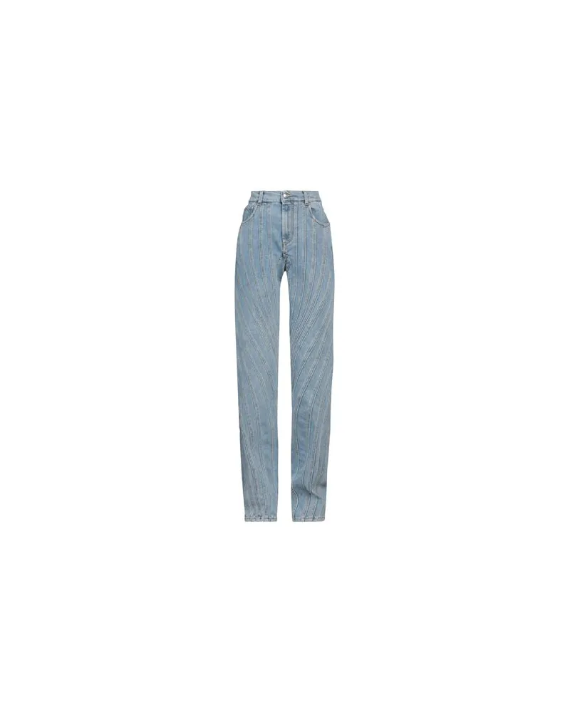 Thierry Mugler HOSEN & RÖCKE - Jeanshosenauf YOOX.COM Blau