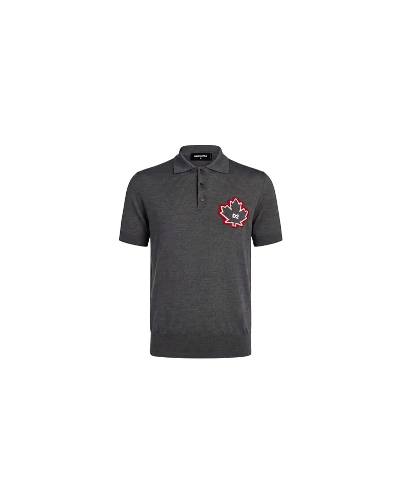 Dsquared2 TOPS - Poloshirtsauf YOOX.COM Grau