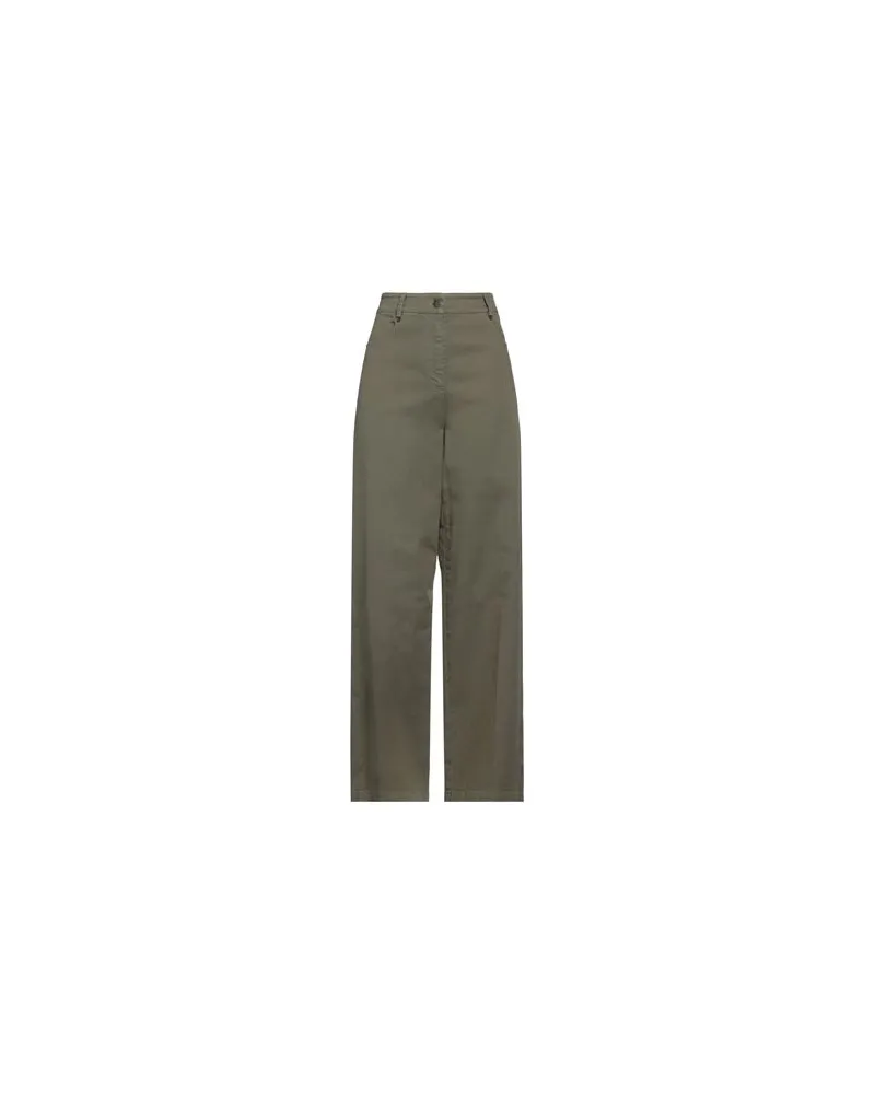 8PM HOSEN & RÖCKE - Jeanshosenauf YOOX.COM Militärgrün