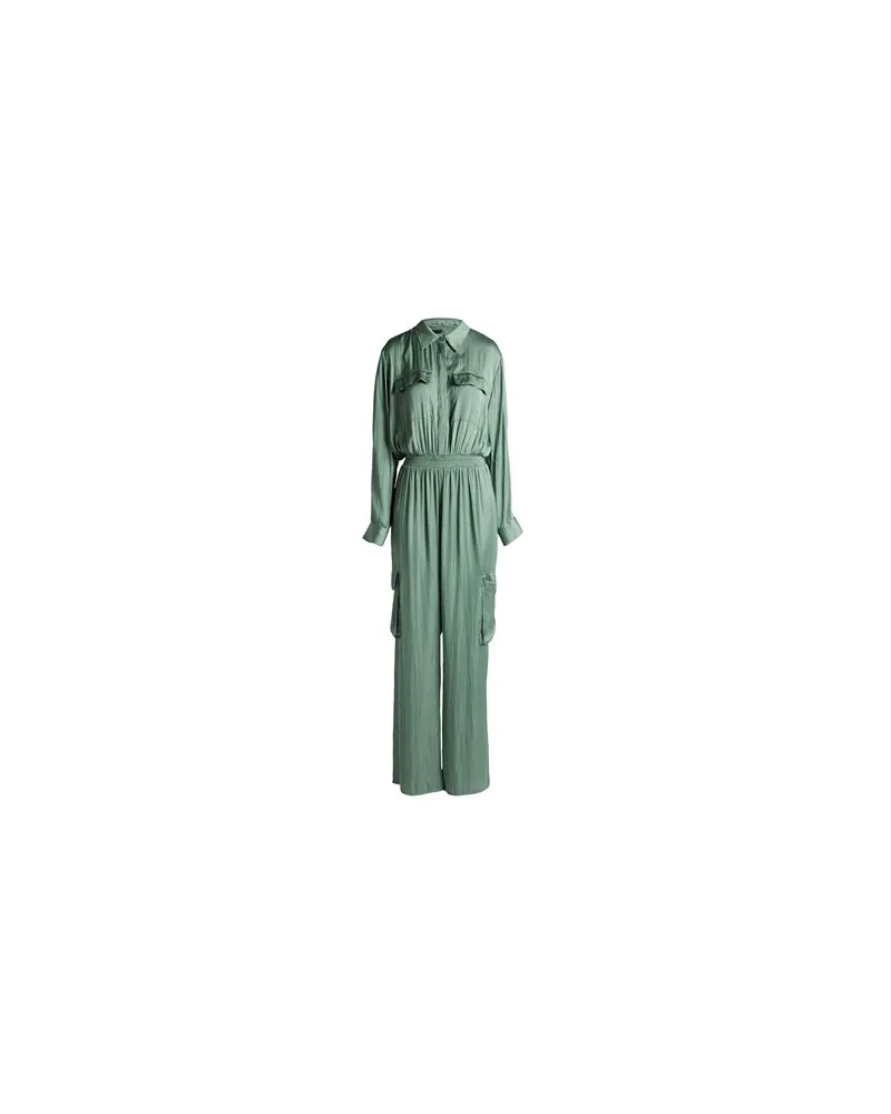 Maje OVERALLS - Jumpsuitsauf YOOX.COM Salbeigrün