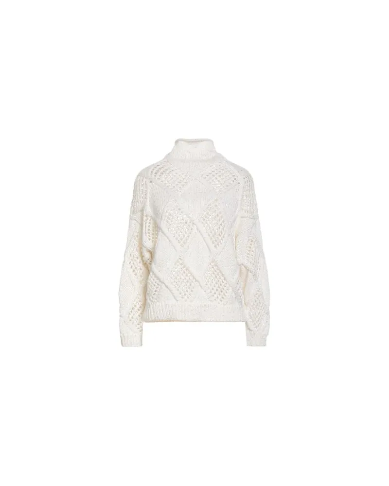 Antonelli Firenze STRICKWAREN - Rollkragenpulloverauf YOOX.COM Elfenbein