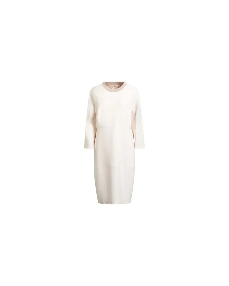 Peserico KLEIDER - Midi-Kleiderauf YOOX.COM Cremeweiß