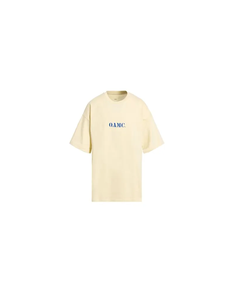 OAMC TOPS - T-shirtsauf YOOX.COM Pastellgelb