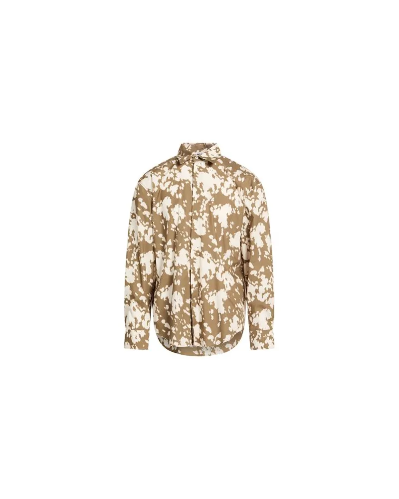 MSGM TOPS - Hemdenauf YOOX.COM Khaki