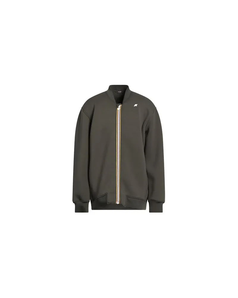 K-Way TOPS - Sweatshirtsauf YOOX.COM Militärgrün