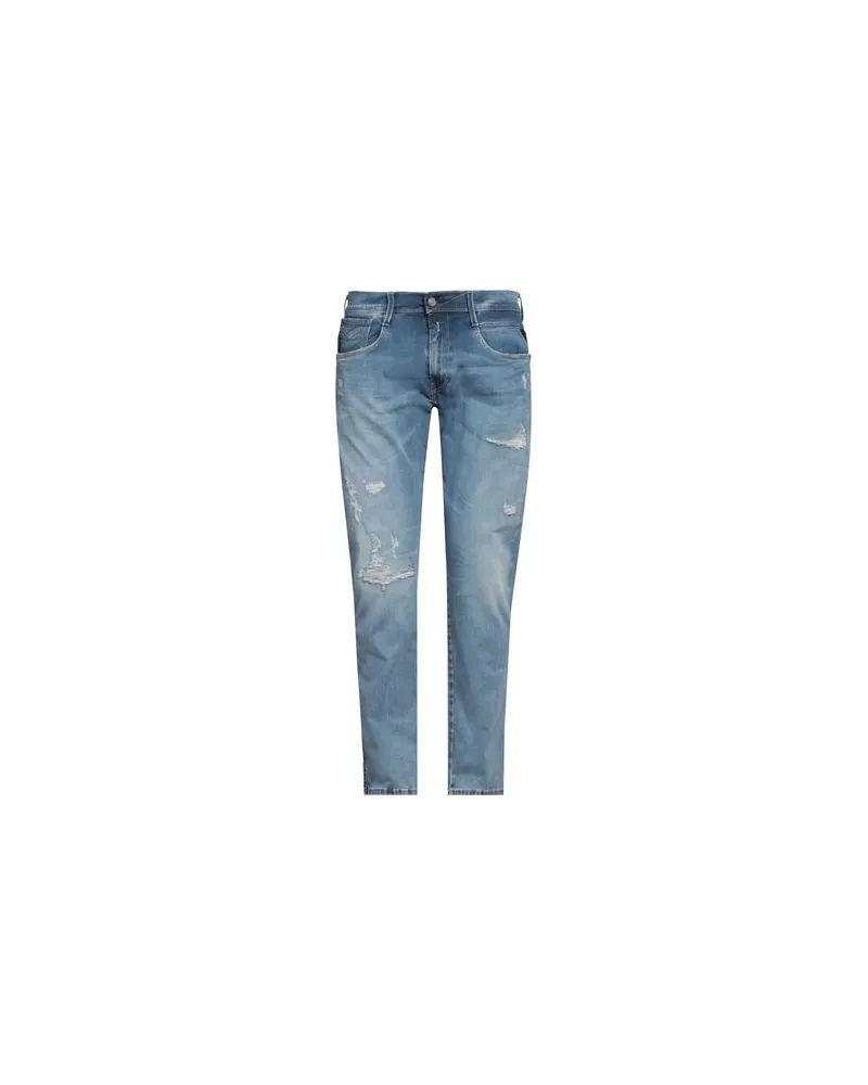 Replay HOSEN & RÖCKE - Jeanshosenauf YOOX.COM Blau