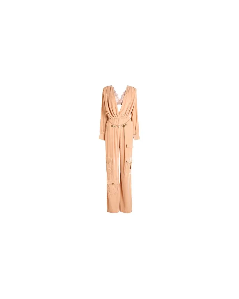 Elisabetta Franchi OVERALLS - Jumpsuitsauf YOOX.COM Pfirsich