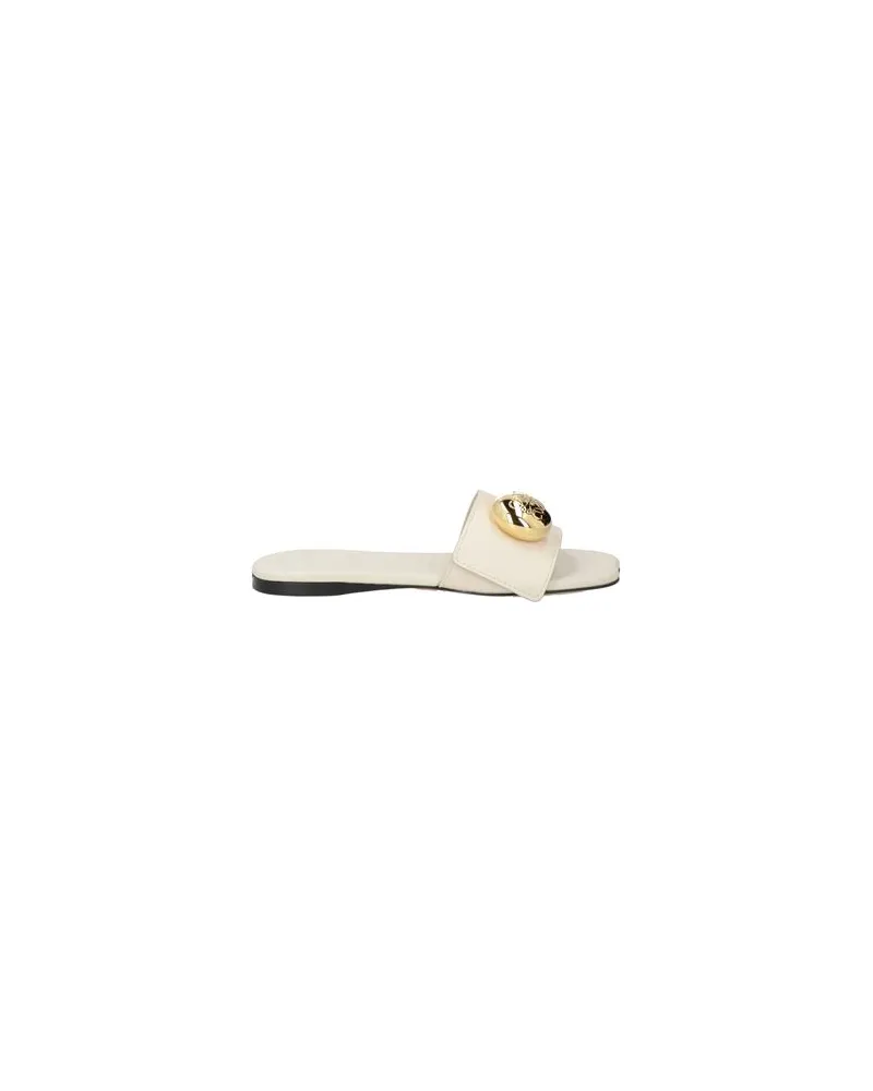Chloé SCHUHE - Sandalenauf YOOX.COM Elfenbein