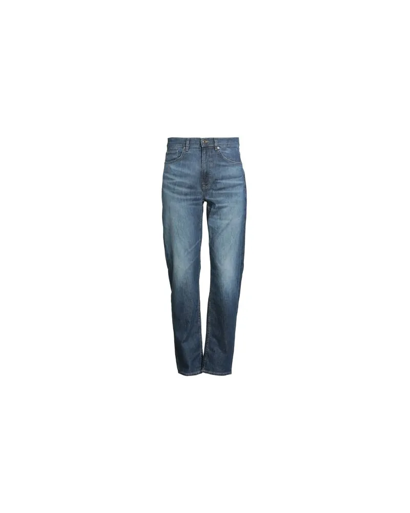 Guess HOSEN & RÖCKE - Jeanshosenauf YOOX.COM Blau