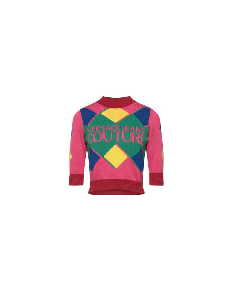Versace Jeans STRICKWAREN - Pulloverauf YOOX.COM Fuchsia