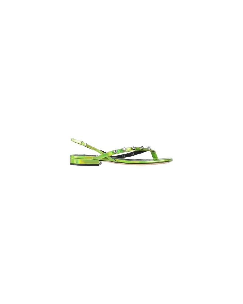 Sergio Rossi SCHUHE - Zehentrennerauf YOOX.COM Limettengrün
