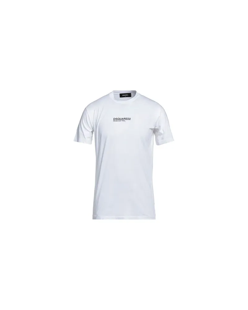 Dsquared2 TOPS - T-shirtsauf YOOX.COM Weiß