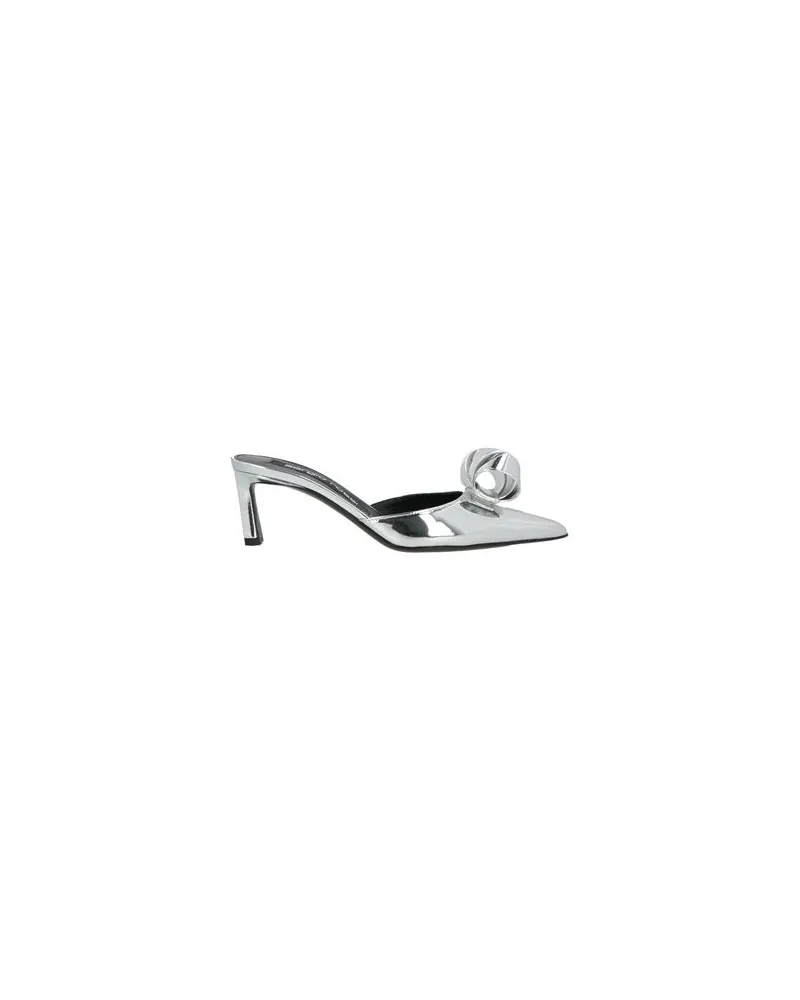 Sergio Rossi SCHUHE - Mules & Clogsauf YOOX.COM Silber