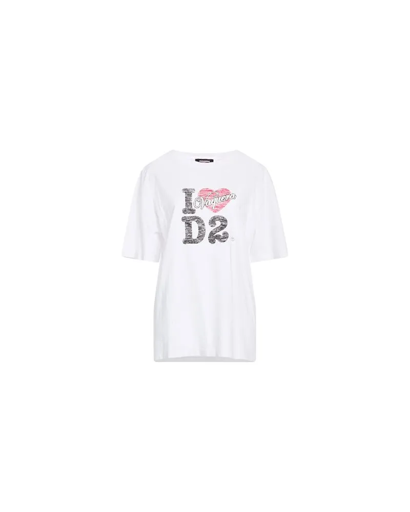 Dsquared2 TOPS - T-shirtsauf YOOX.COM Weiß