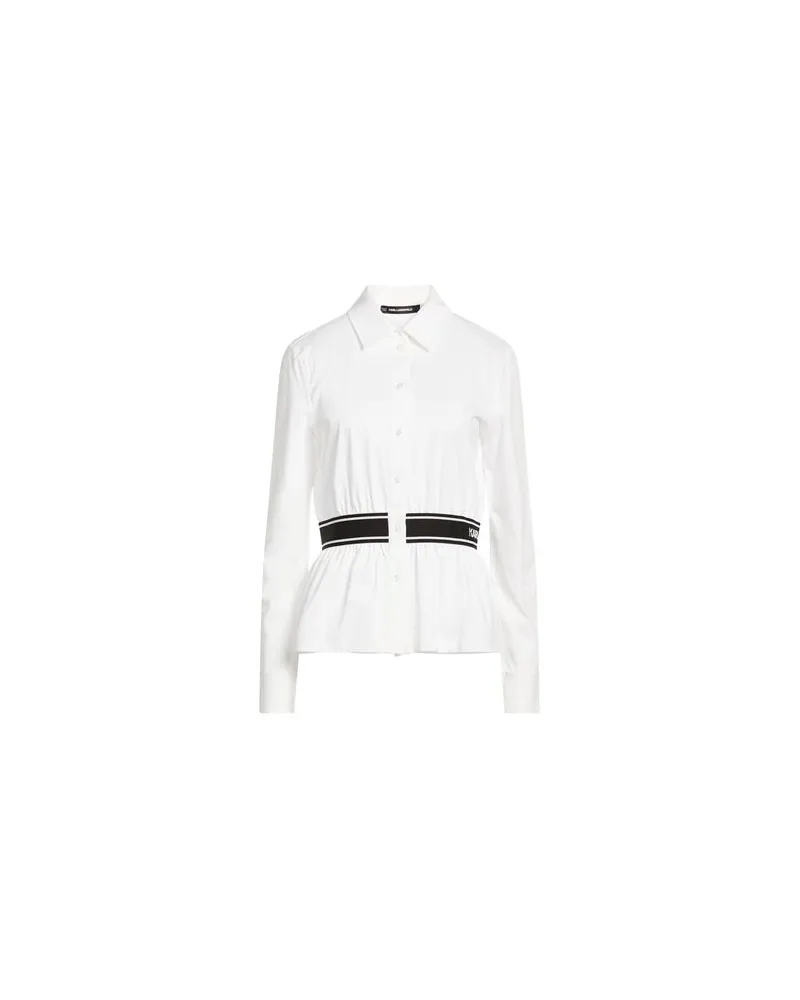 Karl Lagerfeld TOPS - Hemdenauf YOOX.COM Weiß
