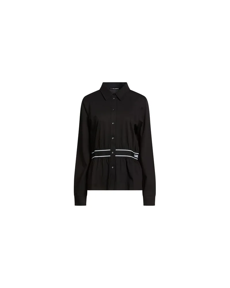 Karl Lagerfeld TOPS - Hemdenauf YOOX.COM Schwarz