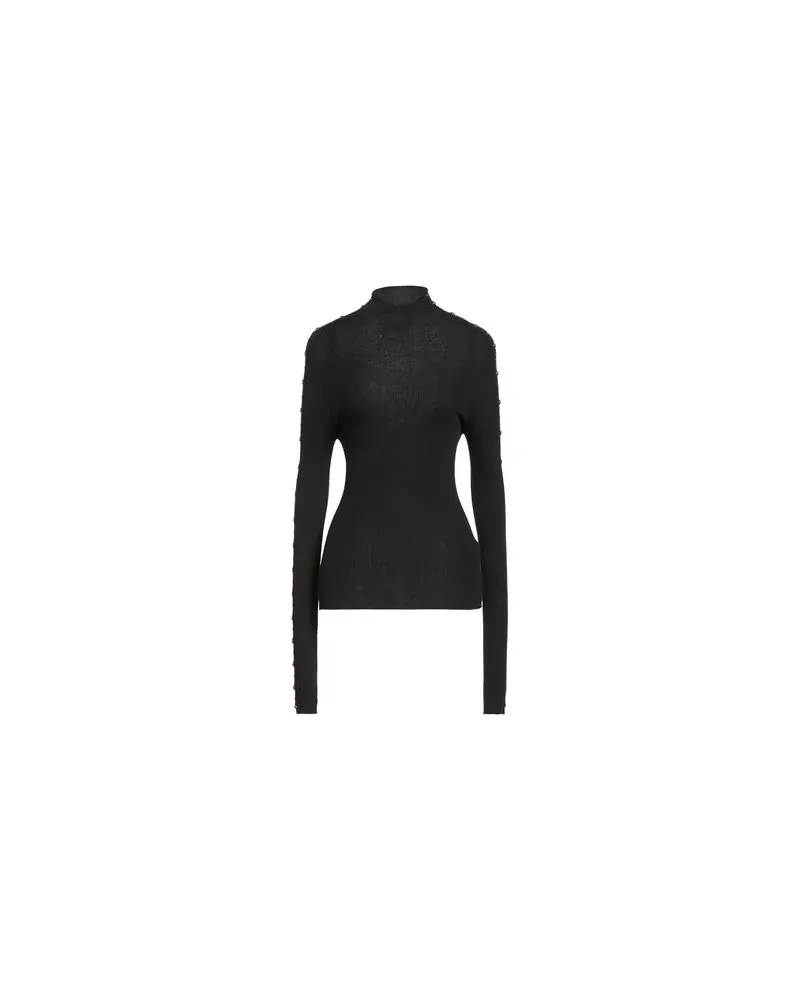 Laneus STRICKWAREN - Rollkragenpulloverauf YOOX.COM Schwarz