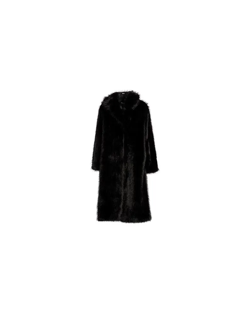 Kaos JACKEN & MÄNTEL - Shearling- & Kunstfellauf YOOX.COM Schwarz