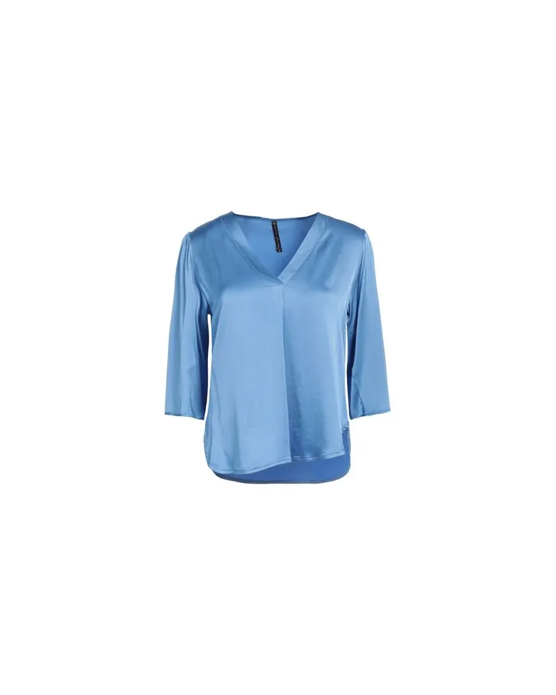 Manila Grace TOPS - Topsauf YOOX.COM Hellblau