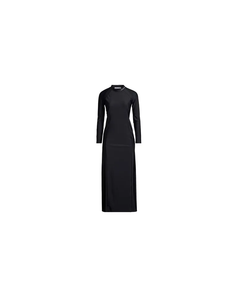 Alexander Wang T BY ALEXANDER WANG - KLEIDER - Maxi-Kleiderauf YOOX.COM Schwarz
