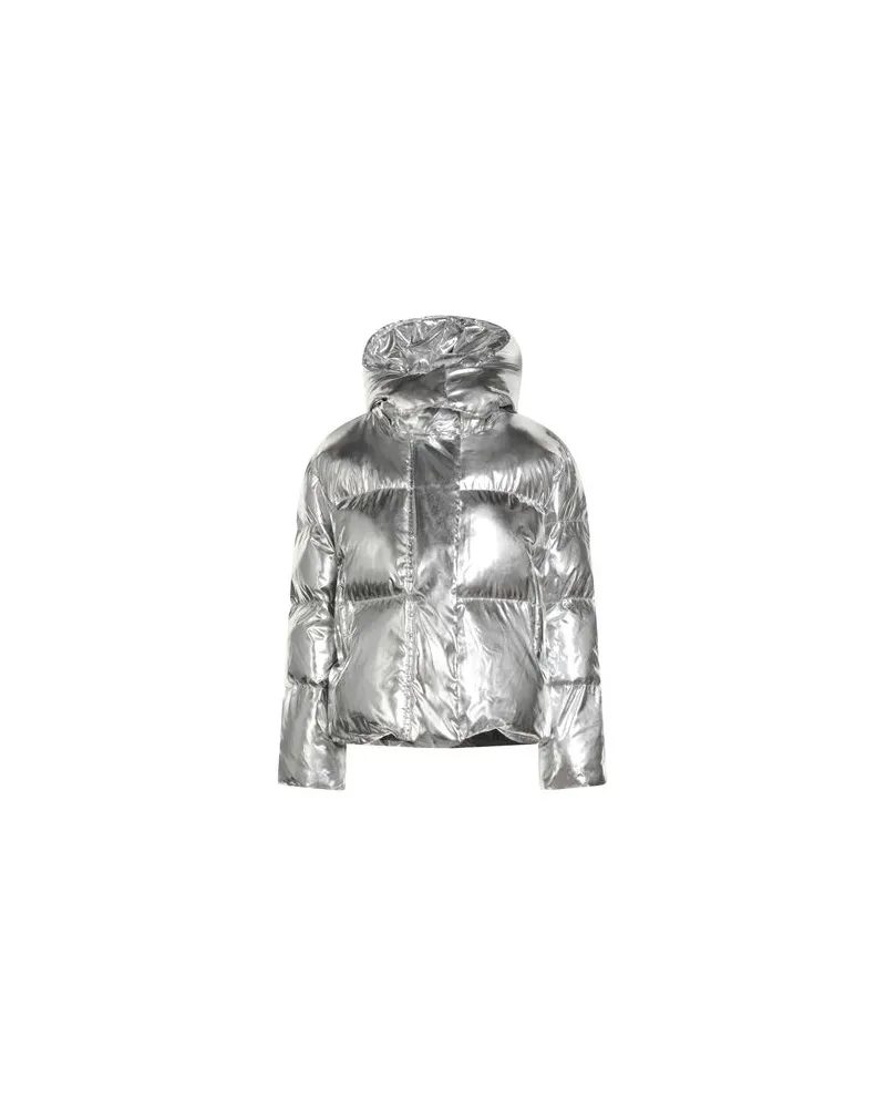 Maje JACKEN & MÄNTEL - Pufferjacken & Daunenjackenauf YOOX.COM Silber