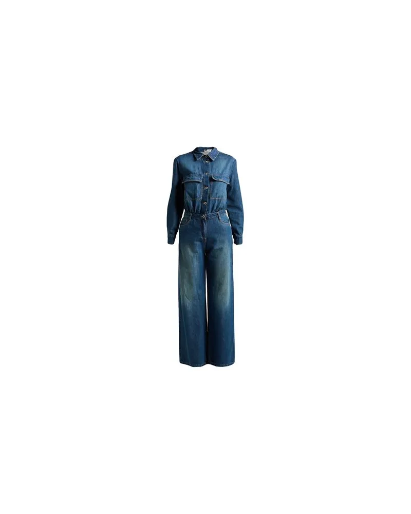 Please OVERALLS - Jumpsuitsauf YOOX.COM Blau