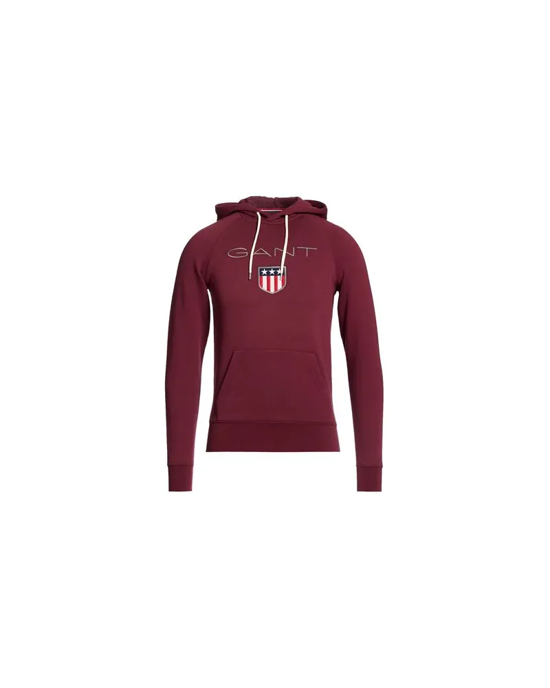 Gant TOPS - Sweatshirtsauf YOOX.COM Bordeaux