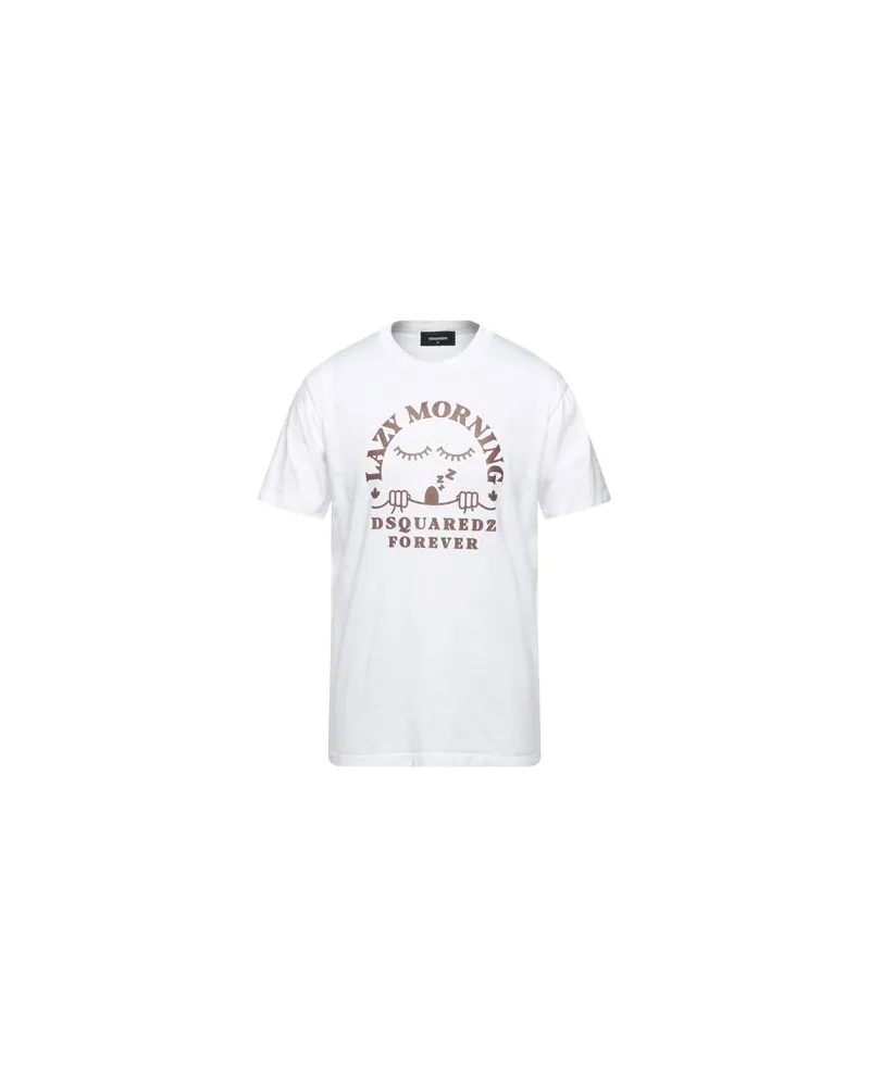 Dsquared2 TOPS - T-shirtsauf YOOX.COM Weiß