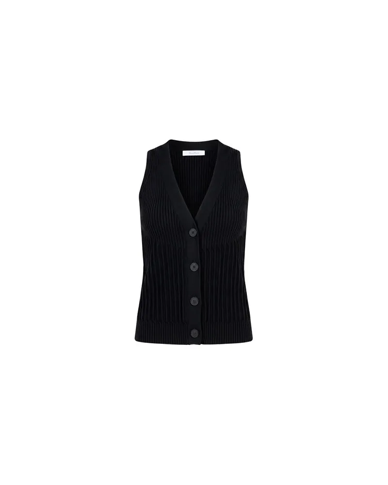 Max Mara STRICKWAREN - Strickjackenauf YOOX.COM Schwarz