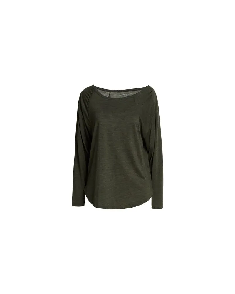 Majestic TOPS - T-shirtsauf YOOX.COM Dunkelgrün
