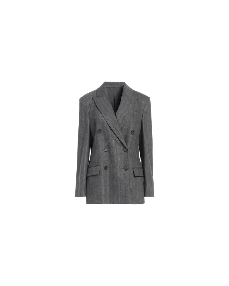Brunello Cucinelli ANZÜGE und CO-ORDS - Blazersauf YOOX.COM Braungrau