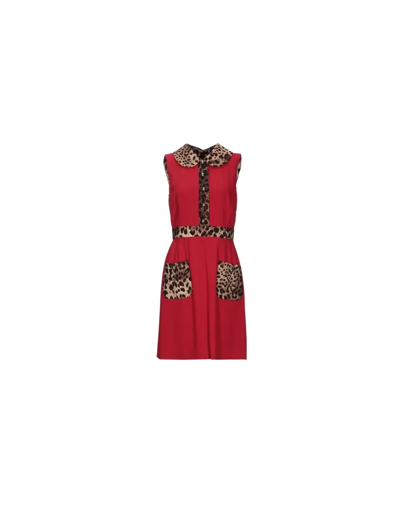Dolce & Gabbana KLEIDER - Mini-Kleiderauf YOOX.COM Rot