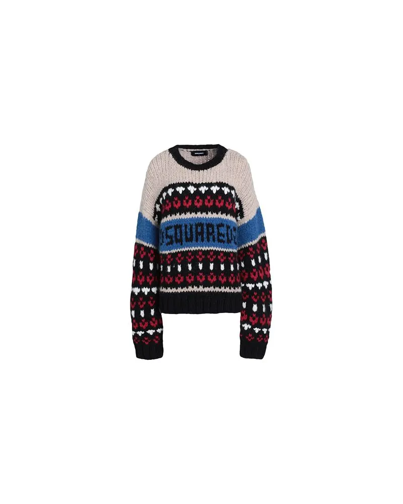 Dsquared2 STRICKWAREN - Pulloverauf YOOX.COM Schwarz
